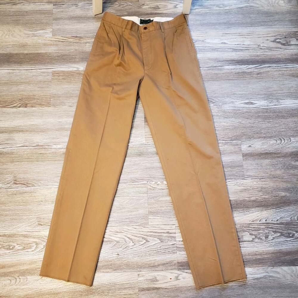 C.C. FILSON Pants Men's Straight Leg Camel Tan Brown Cotton 34